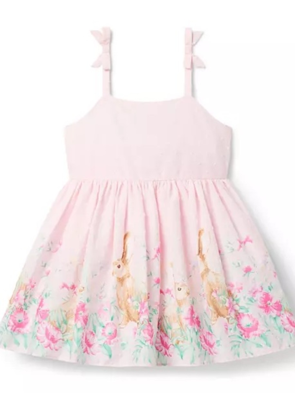 $70 NWT Janie & Jack Bunny Garden Dress